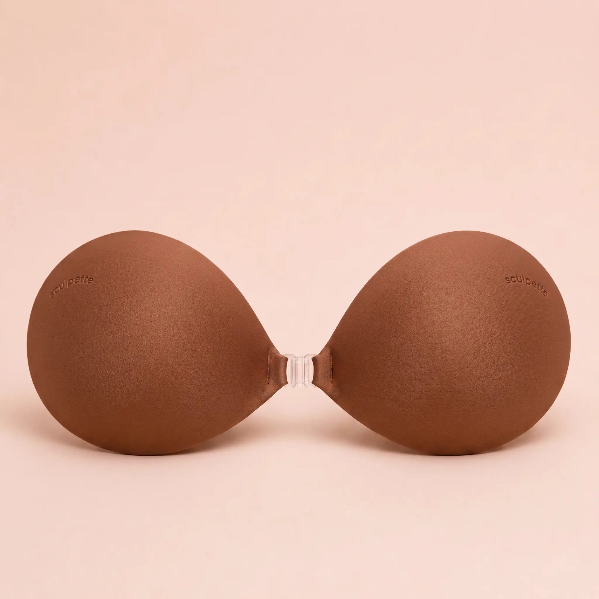Sculpette The Sticky Bra in Cocoa, the deepest skin tone