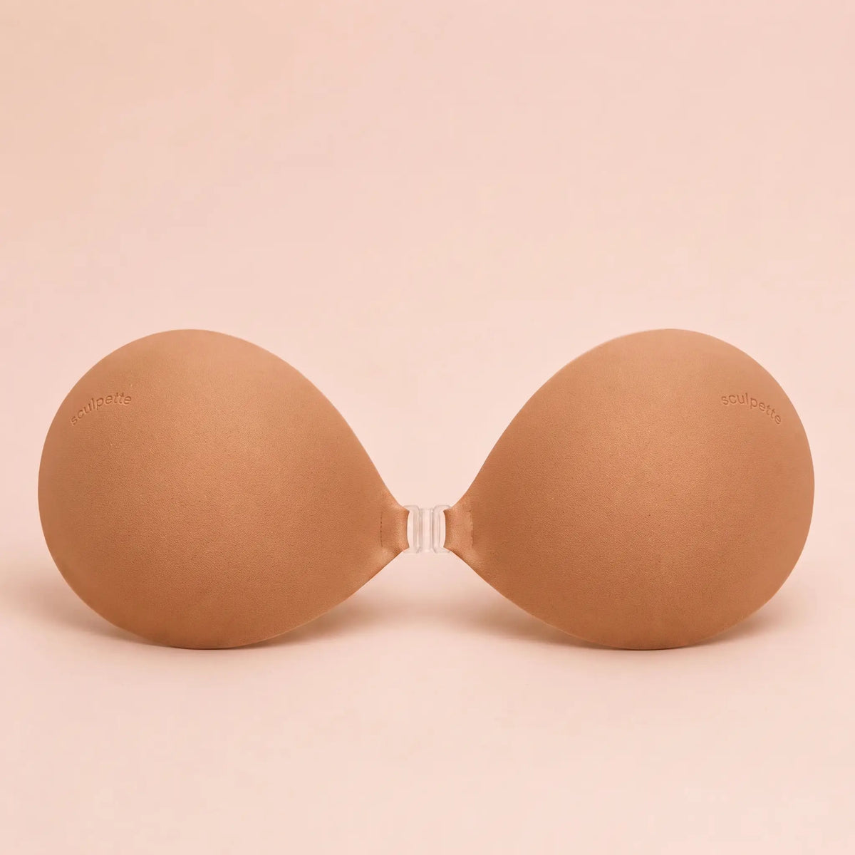 Sculpette The Sticky Bra in Caramel, a medium-deep skin tone