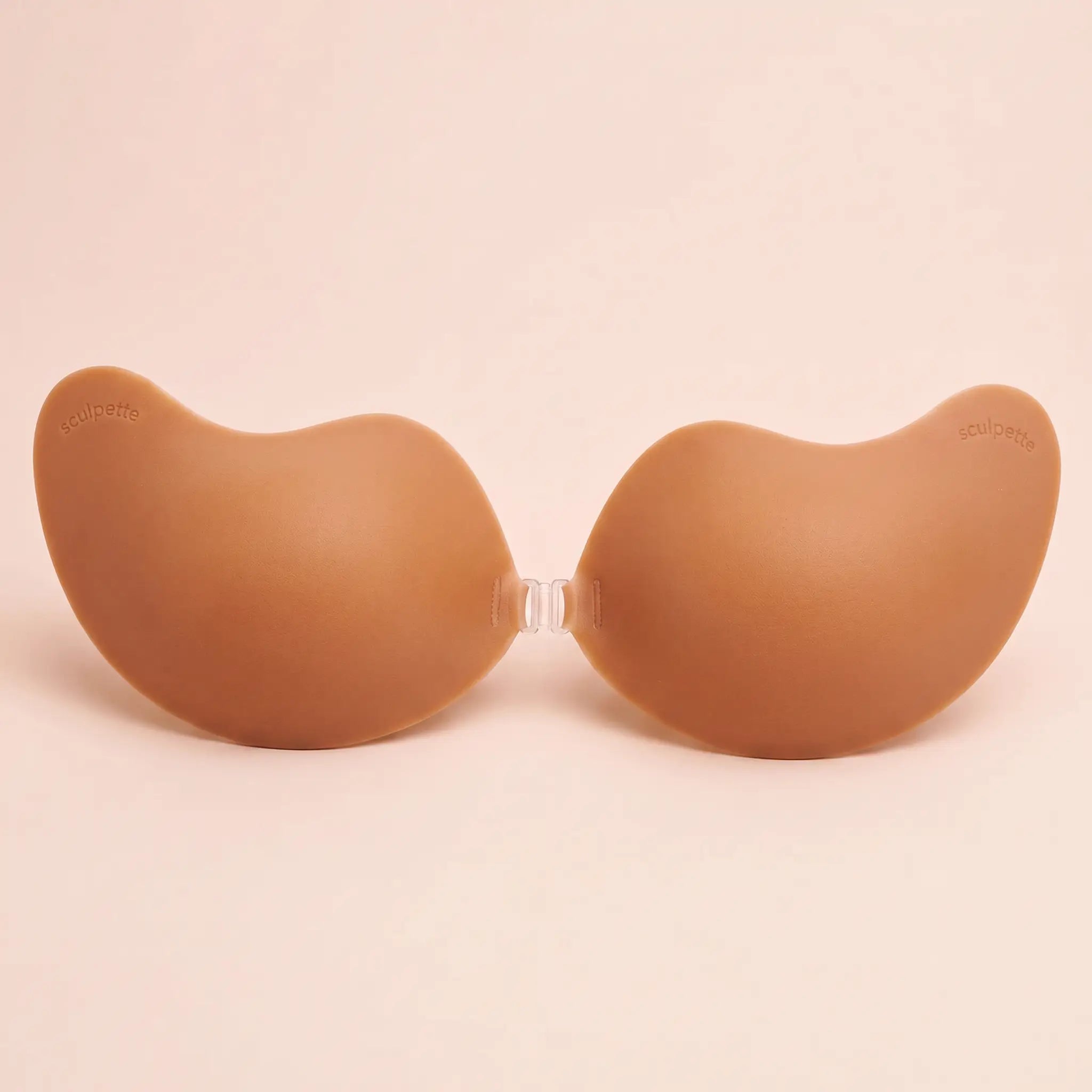 Sculpette The Invisible Bra in Caramel, a medium-deep skin tone