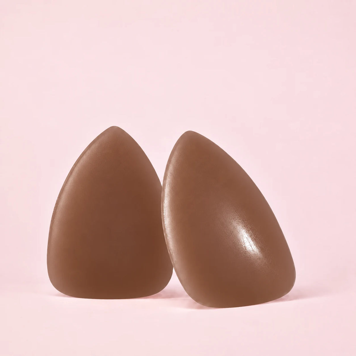 Sculpette The Sculpt Lite thin adhesive bra inserts in Cocoa, the deepest skin tone